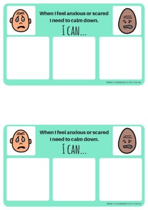 When I Am Frustrated Visual - For Kids With Autism